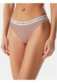 TOMMY HILFIGER - Tommy Hilfiger Komplet stringów UW0UW05530 Kolorowy. Materiał: bawełna. Wzór: kolorowy #7