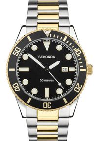 Zegarek Sekonda Zegarek męski Sekonda 30139 srebrny. Kolor: srebrny #1