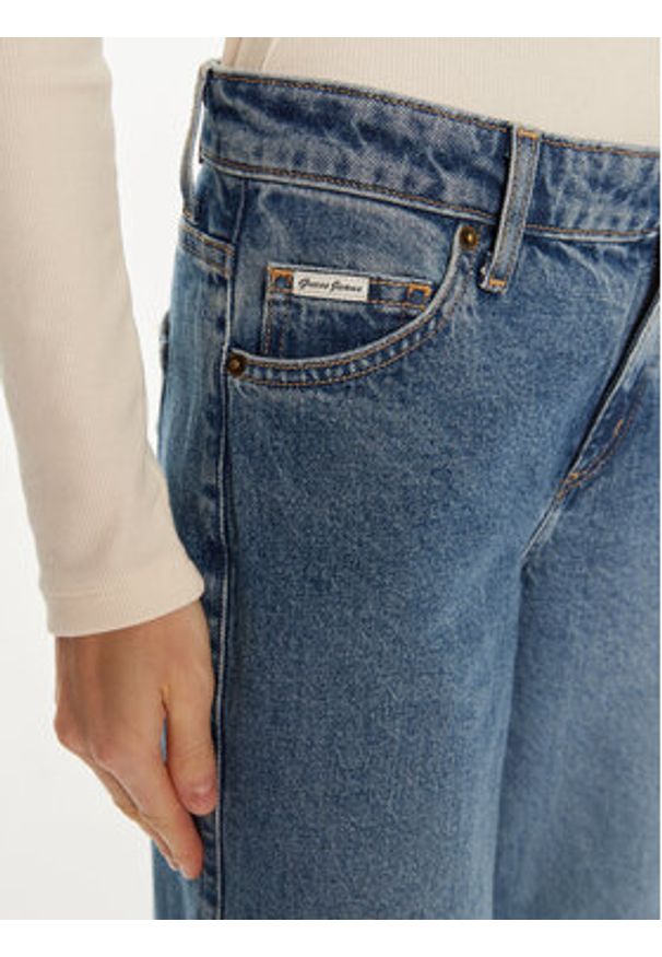 Guess Jeans Jeansy W4BA0Y D5CC4 Niebieski Relaxed Fit. Kolor: niebieski