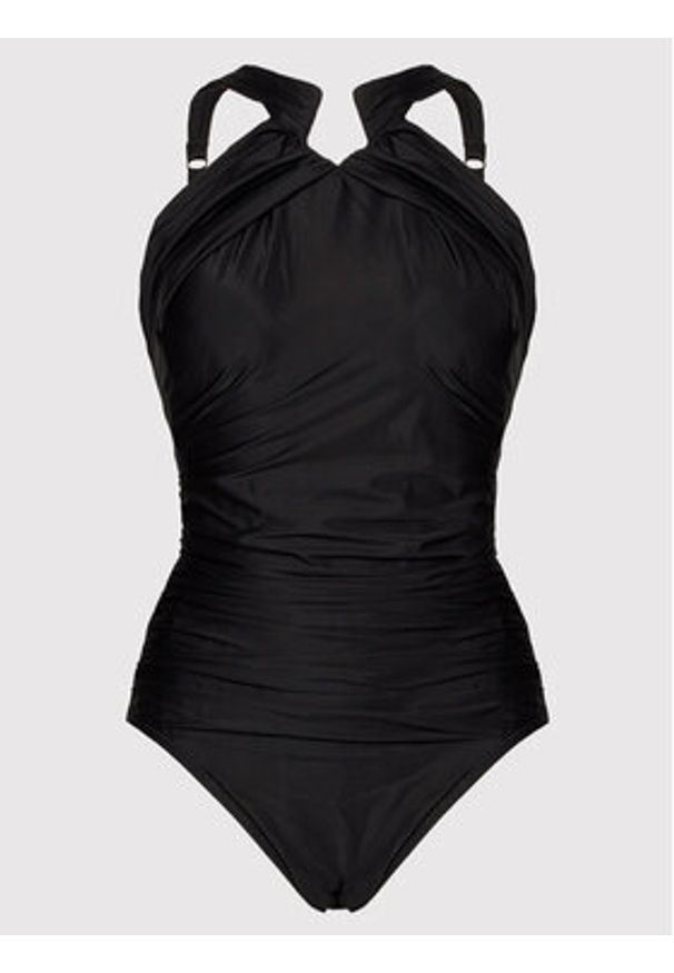 Miraclesuit Strój kąpielowy Rock Solid Aphrodite Tummy Control 6523079 Czarny. Kolor: czarny. Materiał: syntetyk