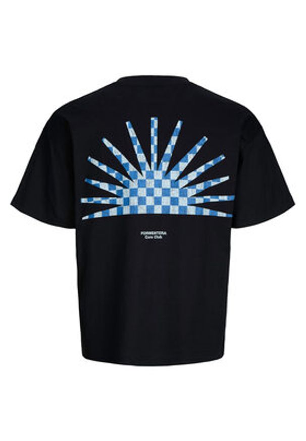 Jack & Jones T-Shirt Solana 12296270 Czarny Regular Fit. Kolor: czarny. Materiał: bawełna