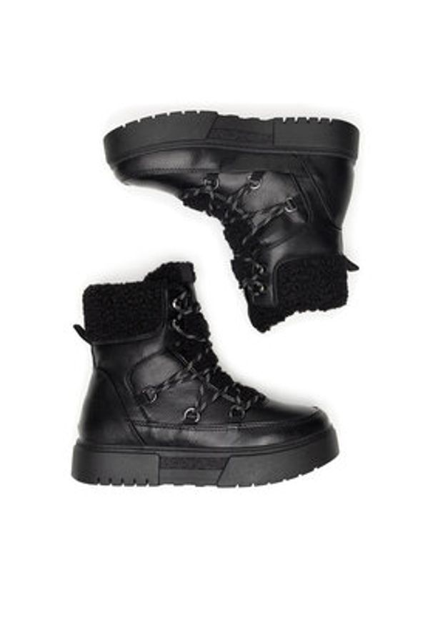 Jenny Fairy Trzewiki WS5895-13 Czarny. Kolor: czarny. Materiał: materiał