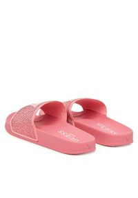 Guess Klapki E6GZ16 BB00F Różowy. Kolor: różowy. Materiał: materiał #4