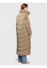 Calvin Klein Płaszcz zimowy Modern K20K205127 Beżowy Regular Fit. Kolor: beżowy. Materiał: syntetyk. Sezon: zima #6