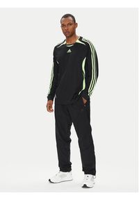 Adidas - adidas Longsleeve Teamgeist adicolor JW5908 Czarny Loose Fit. Kolor: czarny. Materiał: syntetyk. Długość rękawa: długi rękaw #4