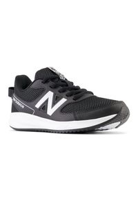 Buty New Balance YK570BW3 czarne. Okazja: na uczelnię, na co dzień. Kolor: czarny. Materiał: materiał, syntetyk. Szerokość cholewki: normalna. Sport: turystyka piesza #2