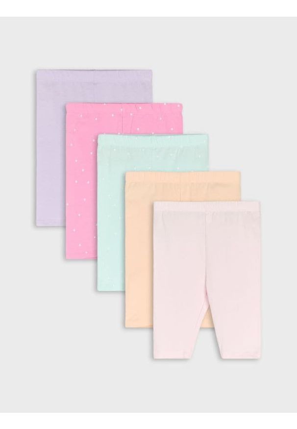 Sinsay - Bawełniane szorty 5 pack - wielobarwny. Materiał: bawełna