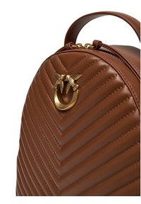 Pinko Plecak Love Click Classic Backpack . AI 24-25 PLTT 102530 A1J2 Brązowy. Kolor: brązowy. Materiał: skóra #5