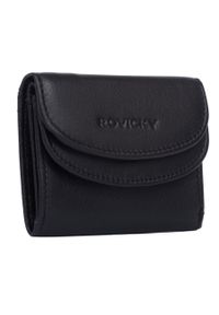 ROVICKY - Portfel damski Rovicky R-19-LFN czarny. Kolor: czarny. Materiał: skóra #1
