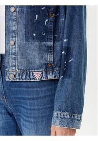Guess Kurtka jeansowa W5YN69 D5R01 Granatowy Regular Fit. Kolor: niebieski. Materiał: bawełna #5