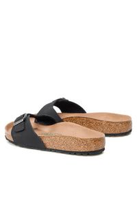 Birkenstock Klapki Madrid Bs 1019969 Czarny. Kolor: czarny. Materiał: skóra #3