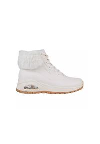 skechers - Buty do chodzenia damskie Skechers Uno Rugged Fall Air. Wysokość cholewki: za kostkę. Zapięcie: sznurówki. Kolor: beżowy. Materiał: materiał, syntetyk. Szerokość cholewki: normalna. Sport: turystyka piesza #1