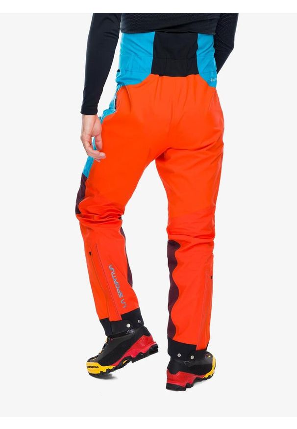LA SPORTIVA - Spodnie z membraną męskie La Sportiva Supercouloir GTX Pro Pant. Kolor: zielony