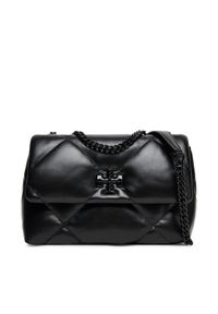 Tory Burch Torebka Kira Diamond 170620 Czarny. Kolor: czarny. Materiał: skórzane