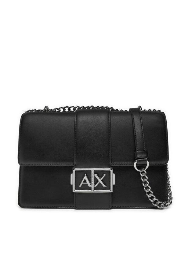 Armani Exchange Torebka XW000070 AF12039 UC001 Czarny. Kolor: czarny. Materiał: skórzane