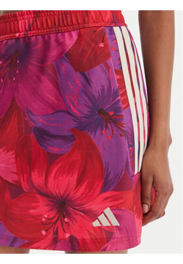 Adidas - adidas Spódnica mini Farm Rio KS8060 Różowy Regular Fit. Kolor: różowy. Materiał: syntetyk