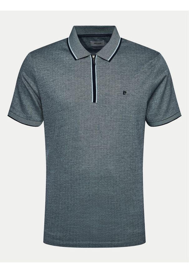 Pierre Cardin Polo C5 21245.2095 Niebieski Regular Fit. Typ kołnierza: polo. Kolor: niebieski. Materiał: bawełna