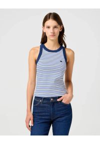 Wrangler - DAMSKA KOSZULKA WRANGLER RINGER TANK MAZARINE BLUE 112362567 #1