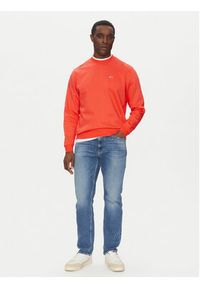 Tommy Jeans Bluza DM0DM20741 Pomarańczowy Regular Fit. Kolor: pomarańczowy. Materiał: bawełna