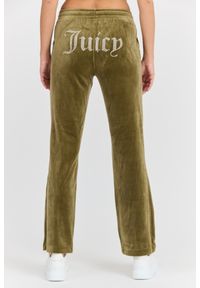 Juicy Couture - JUICY COUTURE Damskie zielone spodnie dresowe Tina Track Pant, Rozmiar XS. Kolor: zielony. Materiał: dresówka #5
