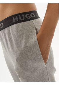 Hugo Spodnie dresowe Sporty Logo 50520499 Szary Regular Fit. Kolor: szary. Materiał: bawełna #3