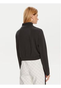 Guess Bluza Olympe V4YQ05 KCAY2 Czarny Regular Fit. Kolor: czarny. Materiał: syntetyk