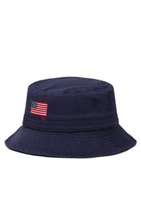 Polo Ralph Lauren Kapelusz 320971819001 Granatowy. Kolor: niebieski. Materiał: bawełna, materiał