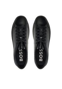 BOSS - Boss Sneakersy Belwar 50537891 10269816 01 Czarny. Kolor: czarny. Materiał: skóra, syntetyk #5