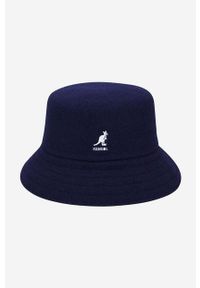 Kangol kapelusz wełniany Wool Lahinch kolor granatowy wełniany K3191ST.NAVY-NAVY. Kolor: niebieski. Materiał: wełna #1