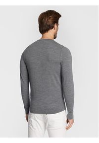 Calvin Klein Sweter Superior K10K109474 Szary Regular Fit. Kolor: szary. Materiał: wełna