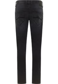 Męskie Spodnie jeansowe Mustang Style Oregon Slim K Denim Black 1017227 4000 883 #2