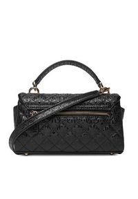 Guess Torebka Idra HWGG81 57200 Czarny. Kolor: czarny. Materiał: skórzane