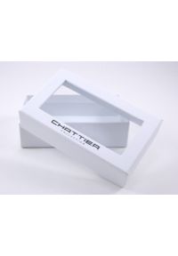 Stylowa mucha + poszetka - Chattier. Kolor: czerwony. Styl: elegancki #2