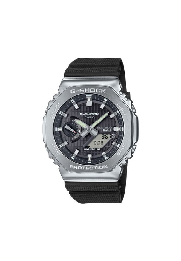 G-Shock Zegarek Solar Bluetooth GBM-2100-1AER Czarny. Kolor: czarny