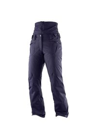 salomon - Spodnie narciarskie damskie Salomon Qst snow 10K/10K. Kolor: fioletowy. Sport: narciarstwo #1