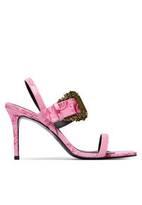 Sandały Versace Jeans Couture. Kolor: różowy #1