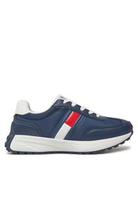 TOMMY HILFIGER - Sneakersy Tommy Hilfiger. Kolor: niebieski