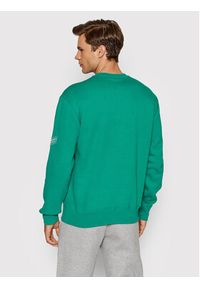Champion Bluza Blend Asymmetric Pocket 216550 Zielony Custom Fit. Kolor: zielony. Materiał: bawełna #5