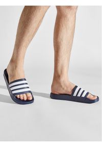 Adidas - adidas Klapki Adilette Shower GZ5920 Granatowy. Kolor: niebieski. Materiał: syntetyk #1