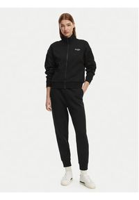 Lacoste Bluza SF0040 Czarny Relaxed Fit. Kolor: czarny. Materiał: bawełna #2