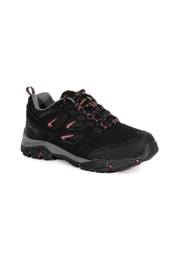 Buty trekkingowe damskie Holcombe IEP Low Regatta. Kolor: czarny, brązowy, zielony, wielokolorowy. Materiał: poliester. Styl: sportowy