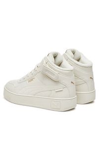 Puma Sneakersy Carina Street Mid Wtr 398050 02 Écru. Materiał: skóra #3