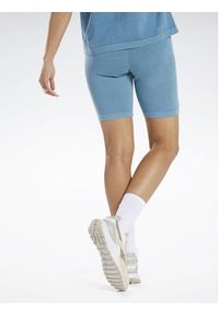 Reebok Szorty sportowe Classics Natural Dye Legging Shorts HT7858 Niebieski. Kolor: niebieski. Materiał: bawełna #3