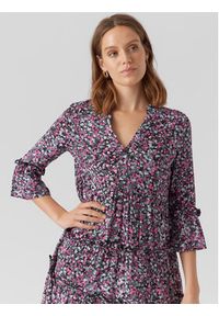 Vero Moda Sukienka letnia Easy 10297359 Kolorowy Relaxed Fit. Materiał: wiskoza. Wzór: kolorowy. Sezon: lato