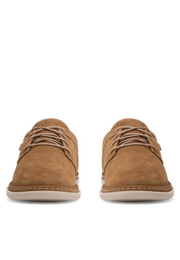 Lasocki Półbuty VITO-11 MB Brązowy. Kolor: brązowy. Materiał: nubuk, skóra