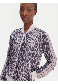 Adidas - adidas Dres Essentials 3-Stripes Animal KB8935 Fioletowy Regular Fit. Kolor: fioletowy. Materiał: syntetyk #2