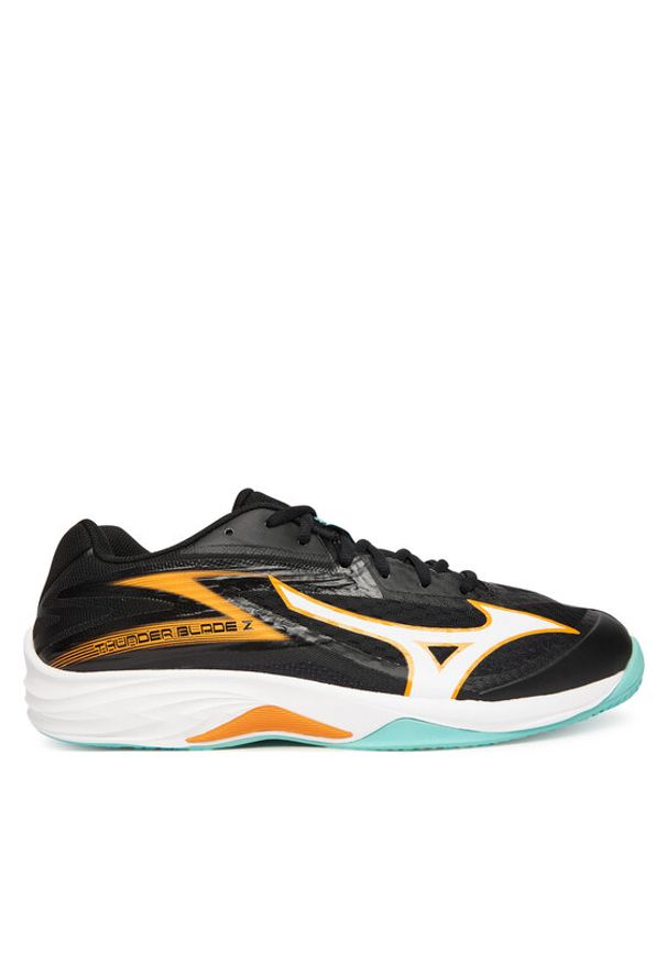 Mizuno Buty halowe Thunder Blade Z V1GA2370 Czarny. Kolor: czarny. Materiał: skóra