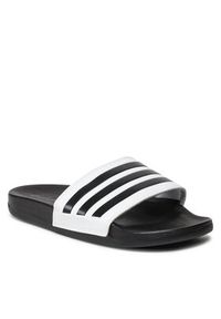 Adidas - adidas Klapki adilette Comfort GZ5893 Biały. Kolor: biały. Materiał: skóra #4