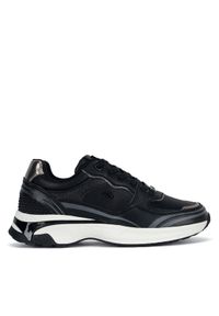 MEXX Sneakersy MI001009443W Czarny. Kolor: czarny. Materiał: skóra