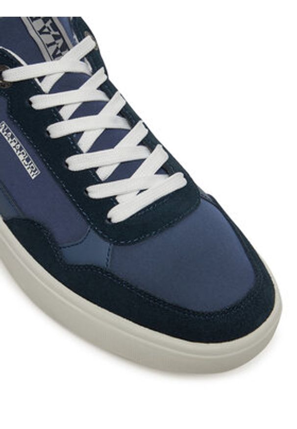 Napapijri Sneakersy Bark NP0A4IQO Granatowy. Kolor: niebieski. Materiał: materiał